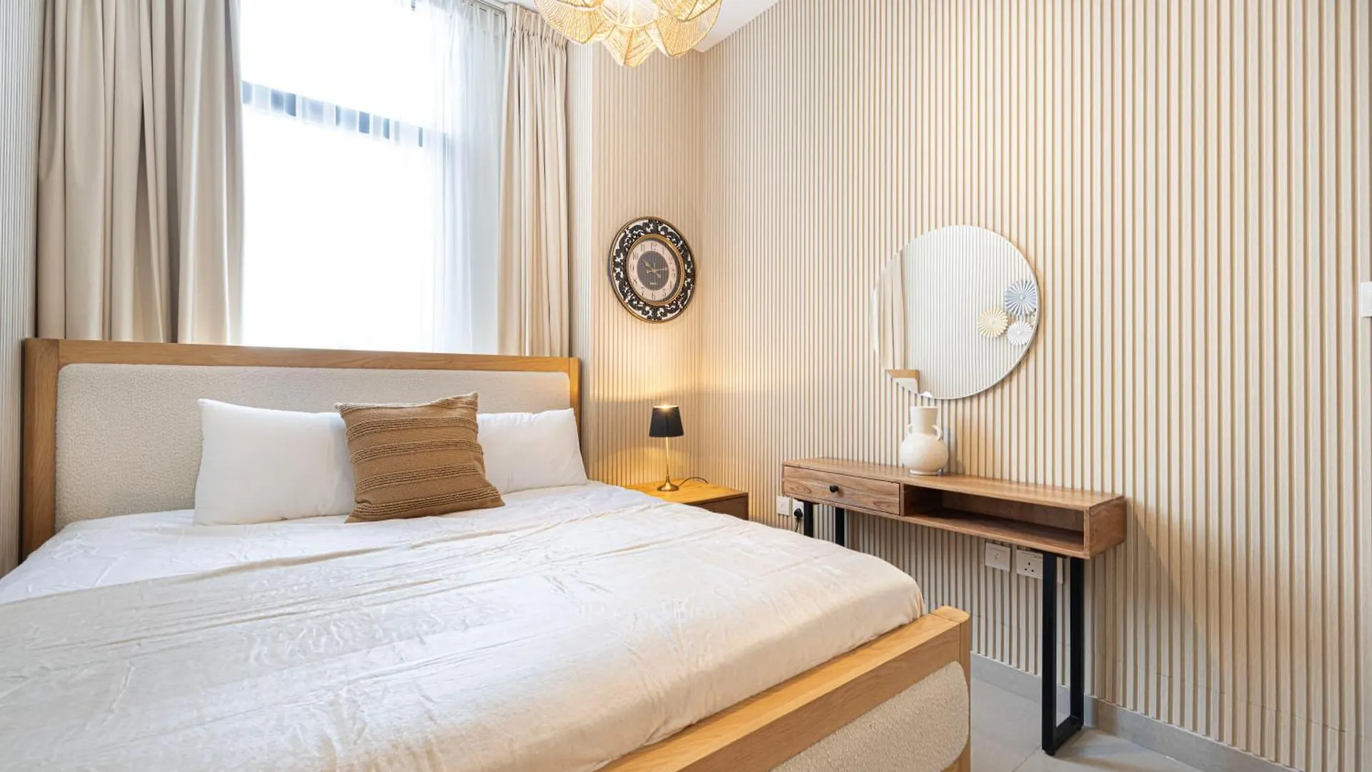 Luxury 1-Bedroom Apartment With Hall In Mamsha 沙迦 阿拉伯联合酋长国