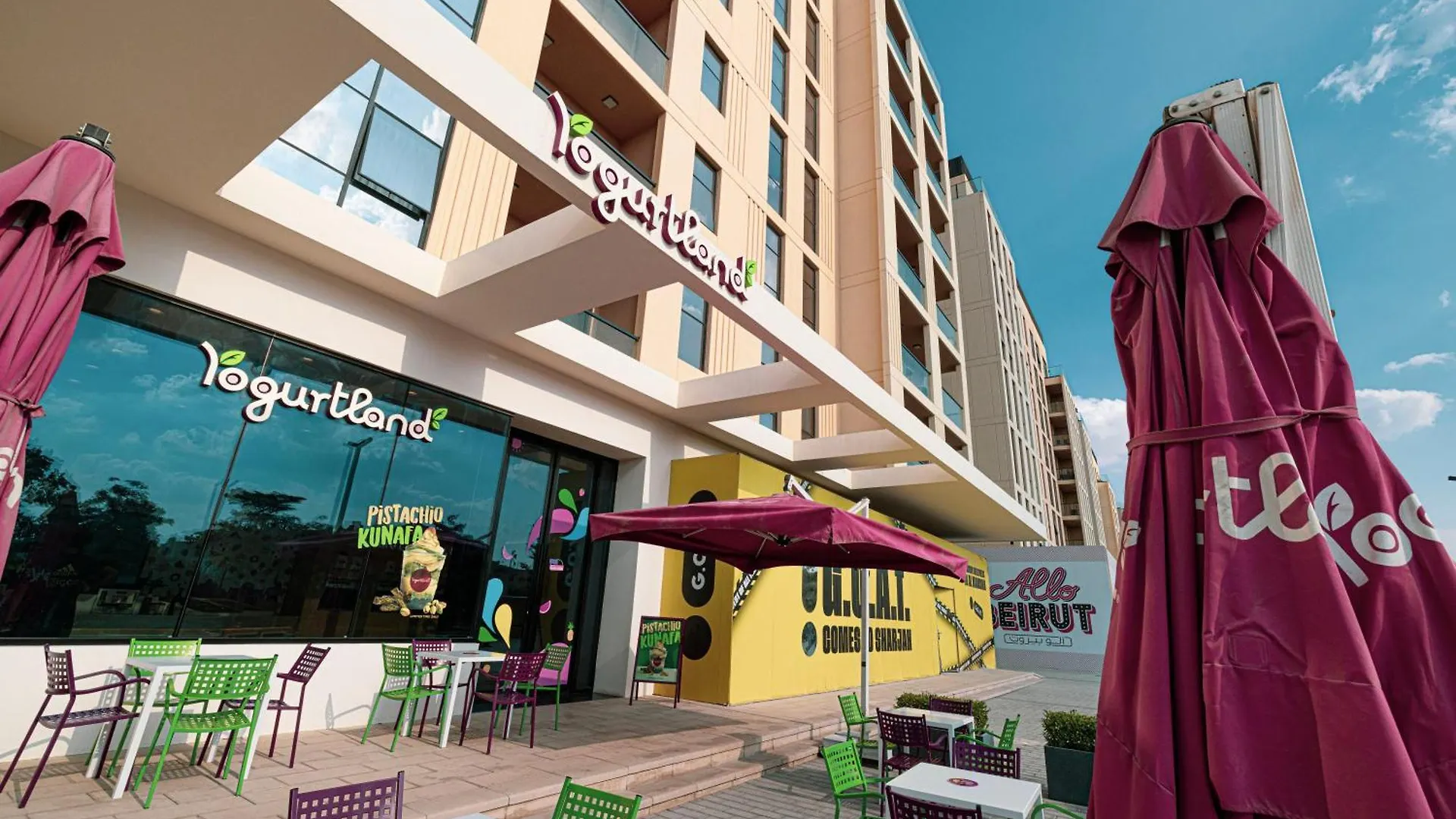 Luxury 1-Bedroom Apartment With Hall In Mamsha Sharjah